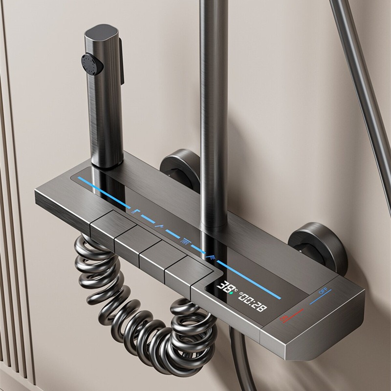 Smart Home Kits - Juego de Ducha con Pantalla LED