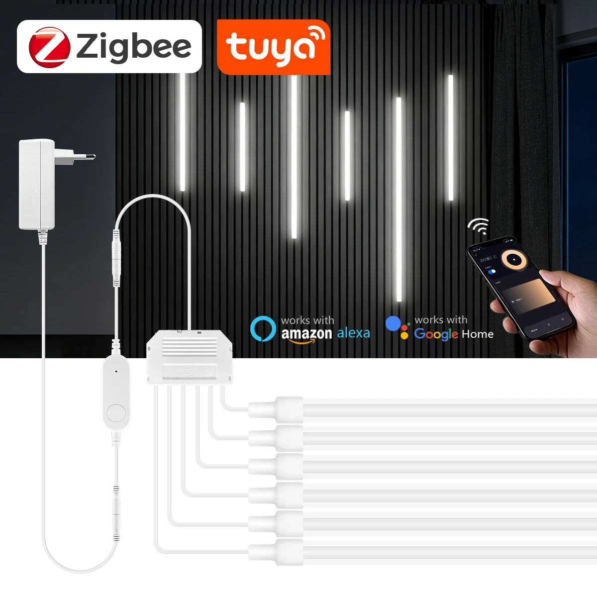 Smart Home Kits - Tira de Luces LED COB Inteligentes