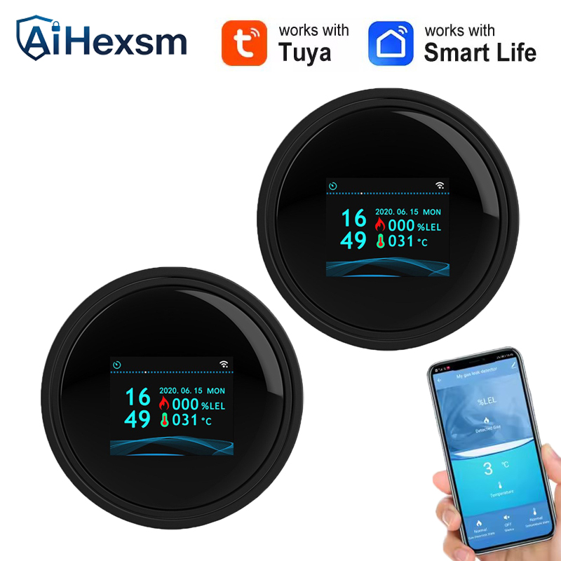 Smart Home Features - Tuya Wifi fugas con función de
