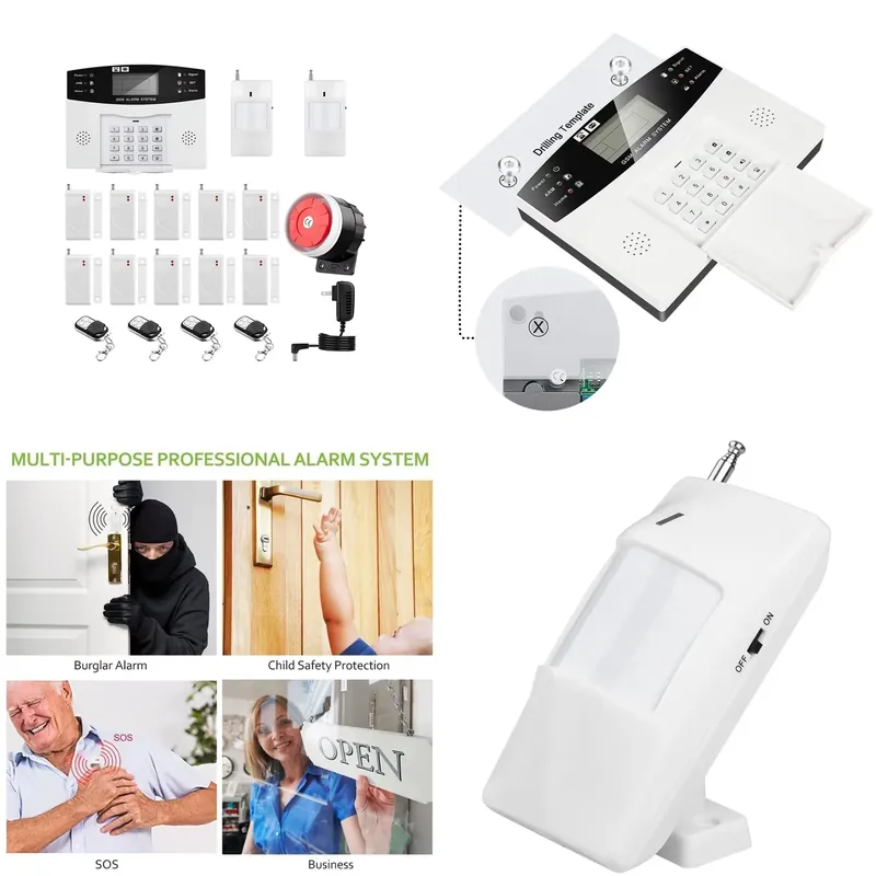 Smart Home Kits - Kit de Alarma Antirrobo para Casa,