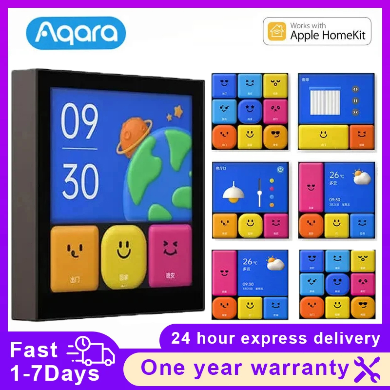 Wifi Led Dimmer - Aqara-interruptor inteligente S1E, Control táctil, 4