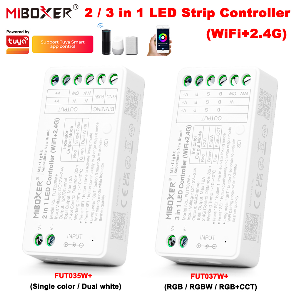 Wifi Led Dimmer - Miboxer FUT035W + 2 en 1