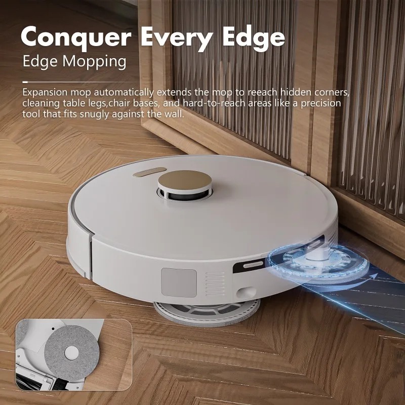 Smart Home Remote Control - Aspiradora Robótica, Limpieza en Seco y