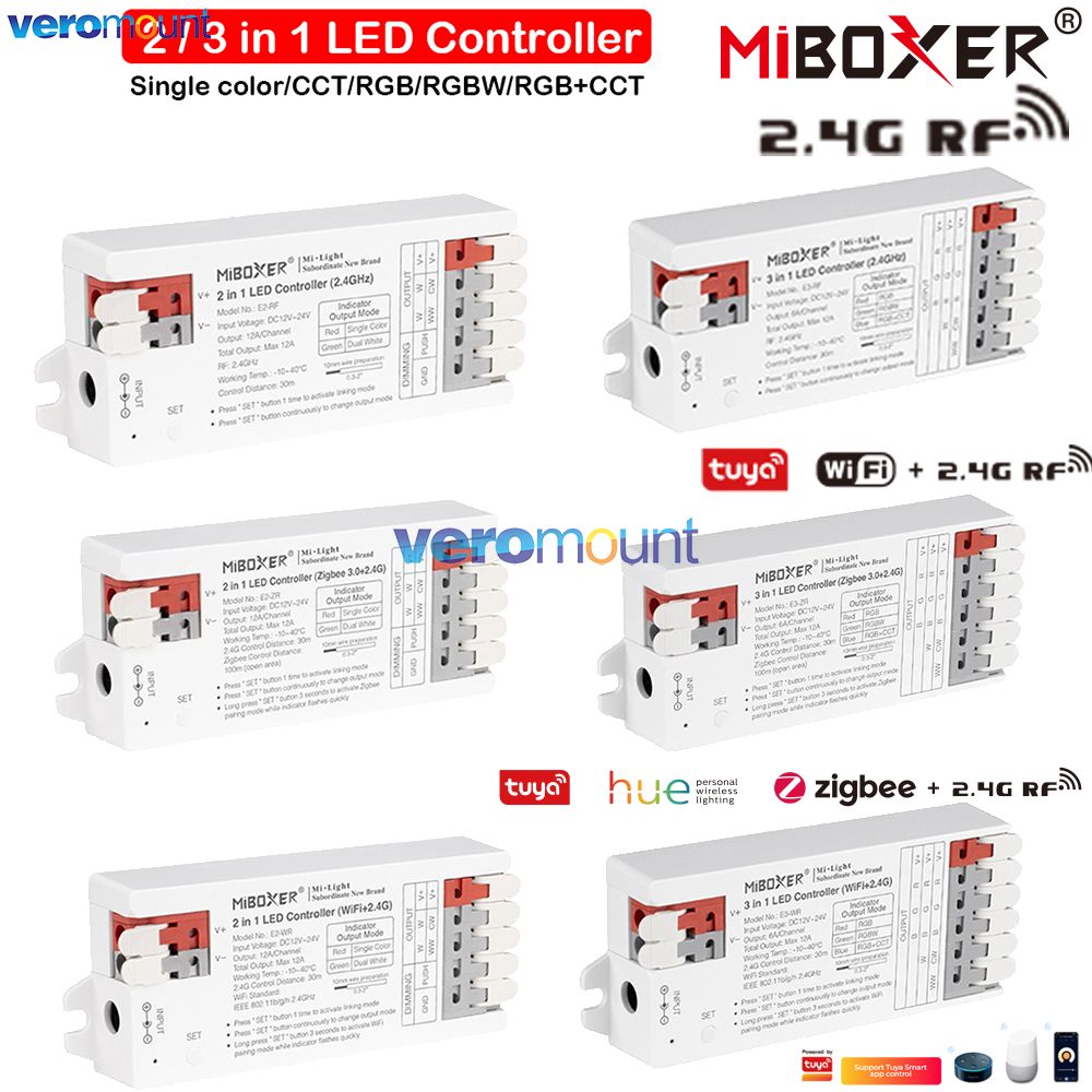 Wifi Led Dimmer - Controlador LED MiBoxer 3 en 1,