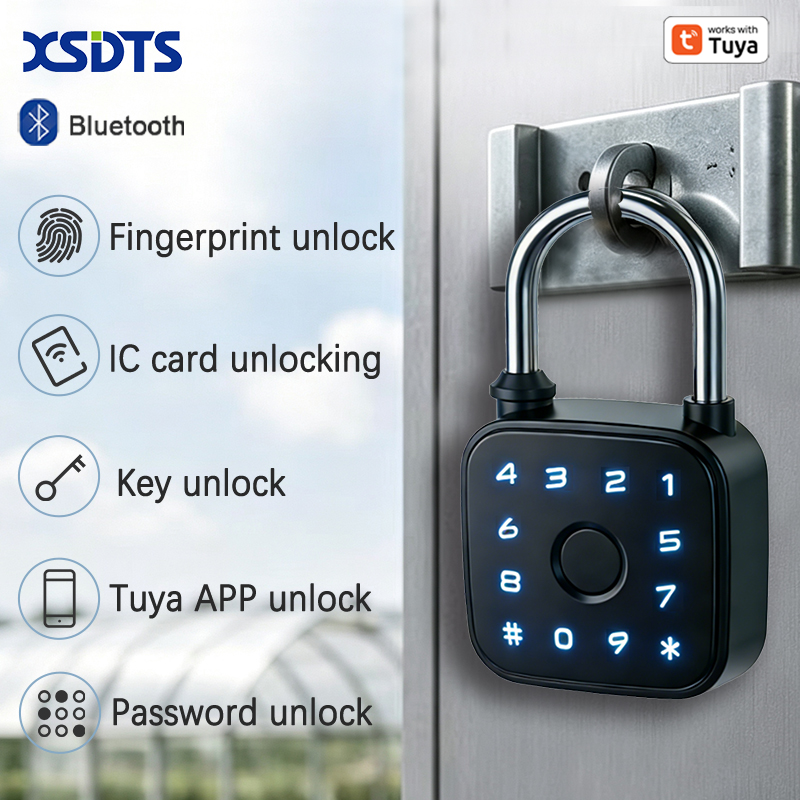 Smart Home Key - Candado Inteligente Tuya, con Huella Dactilar,