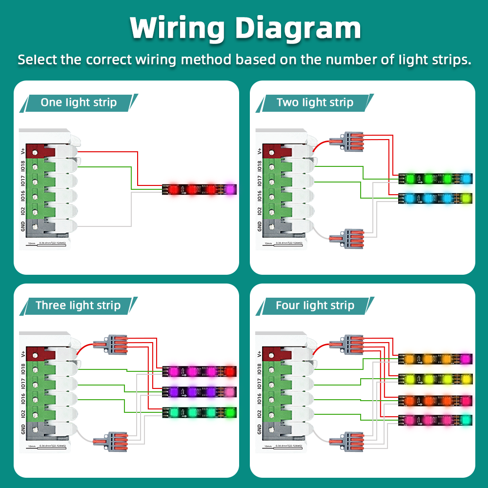 Controlador DOMRAEM ESP32 WLED - Wifi Led Dimmer reseña y precio