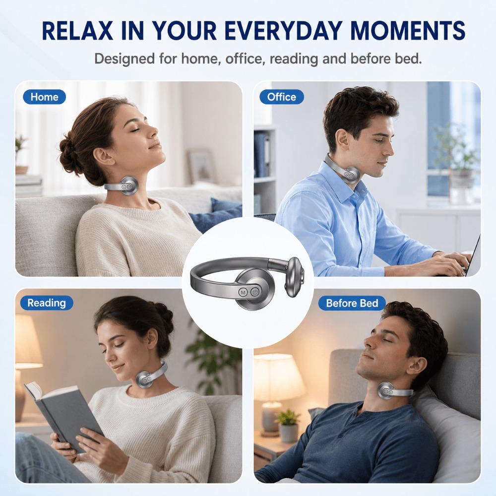 Masajeador de Cuello Inteligen - Smart Home Features reseña y precio