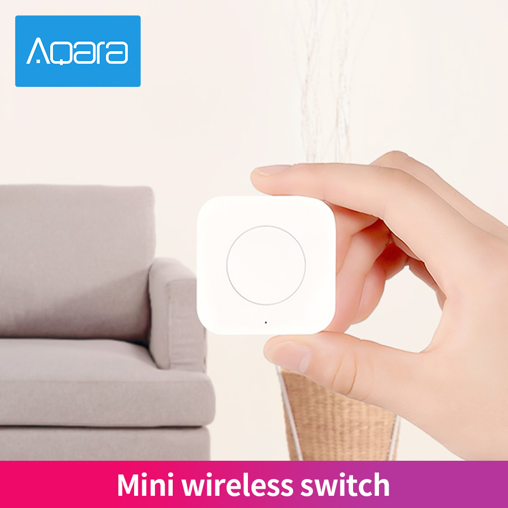 Aqara-Mini interruptor inalámb - Smart Home Xiaomi Devices reseña y precio
