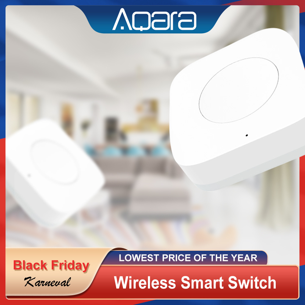 Aqara-Mini interruptor inalámb - Smart Home Xiaomi Devices reseña y precio