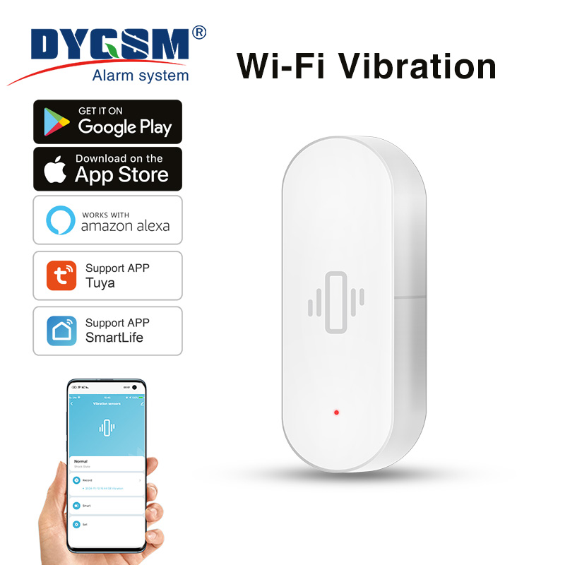 Sensor de vibración WiFi Tuya, - Smart Home Features reseña y precio