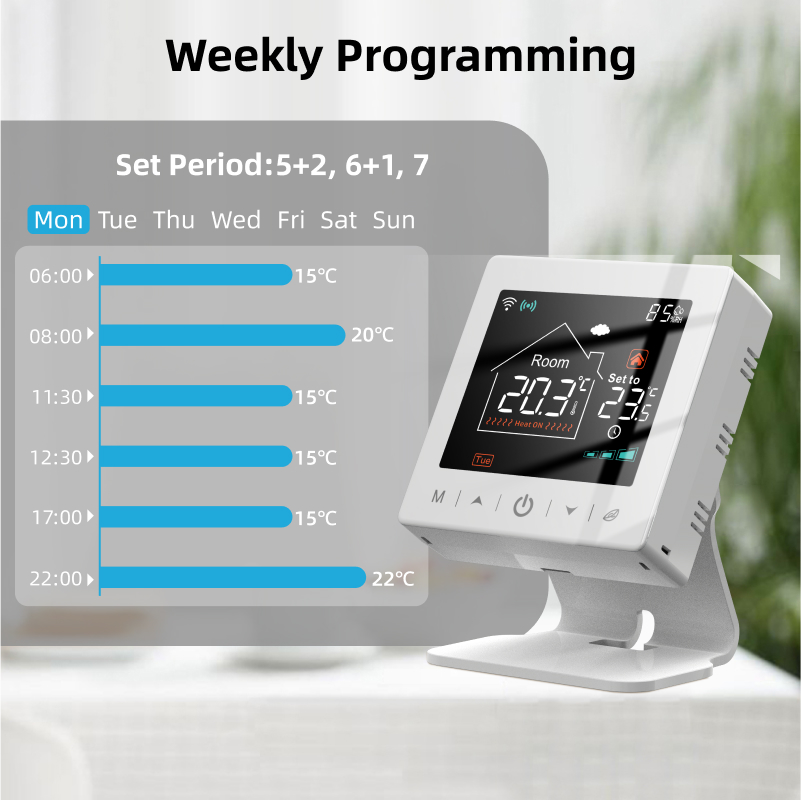 Termostato Wifi inteligente pa - Smart Home Kits reseña y precio