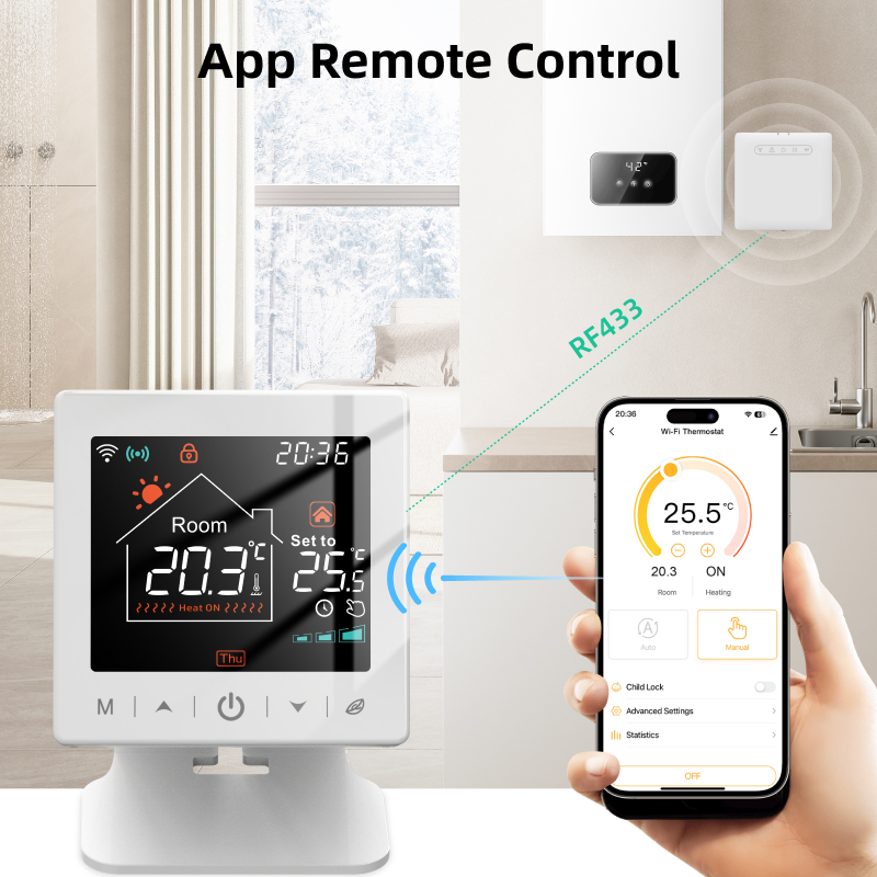 Termostato Wifi inteligente pa - Smart Home Kits reseña y precio