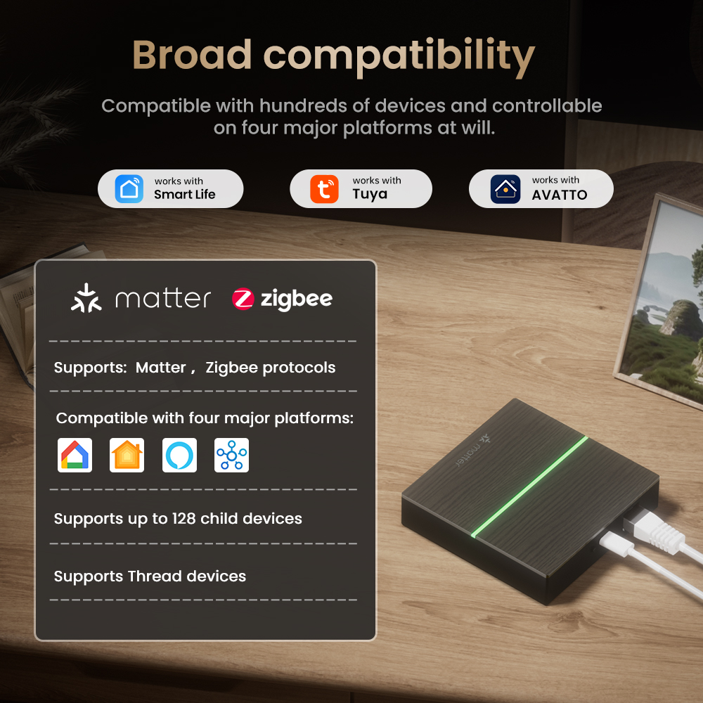 AVATTO Matter Smart Gateway Hu - Smart Home Kits reseña y precio