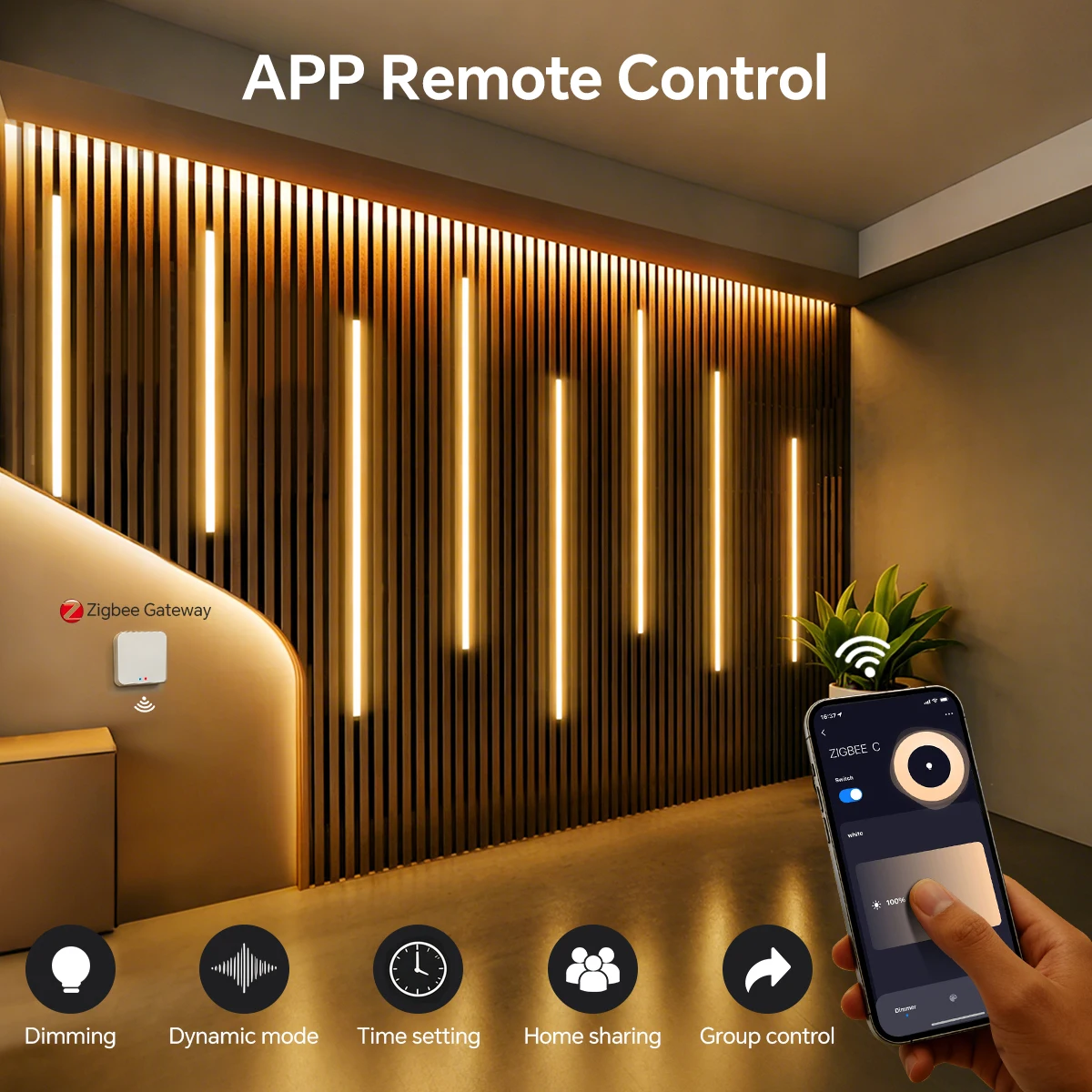 Tira de Luces LED COB Intelige - Smart Home Kits reseña y precio