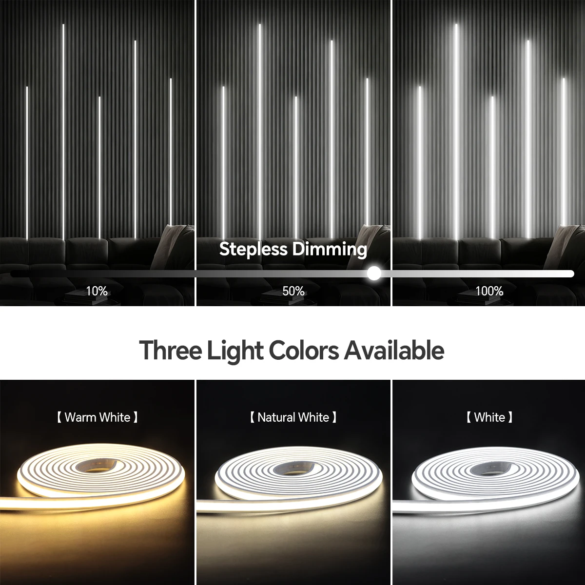 Tira de Luces LED COB Intelige - Smart Home Kits reseña y precio