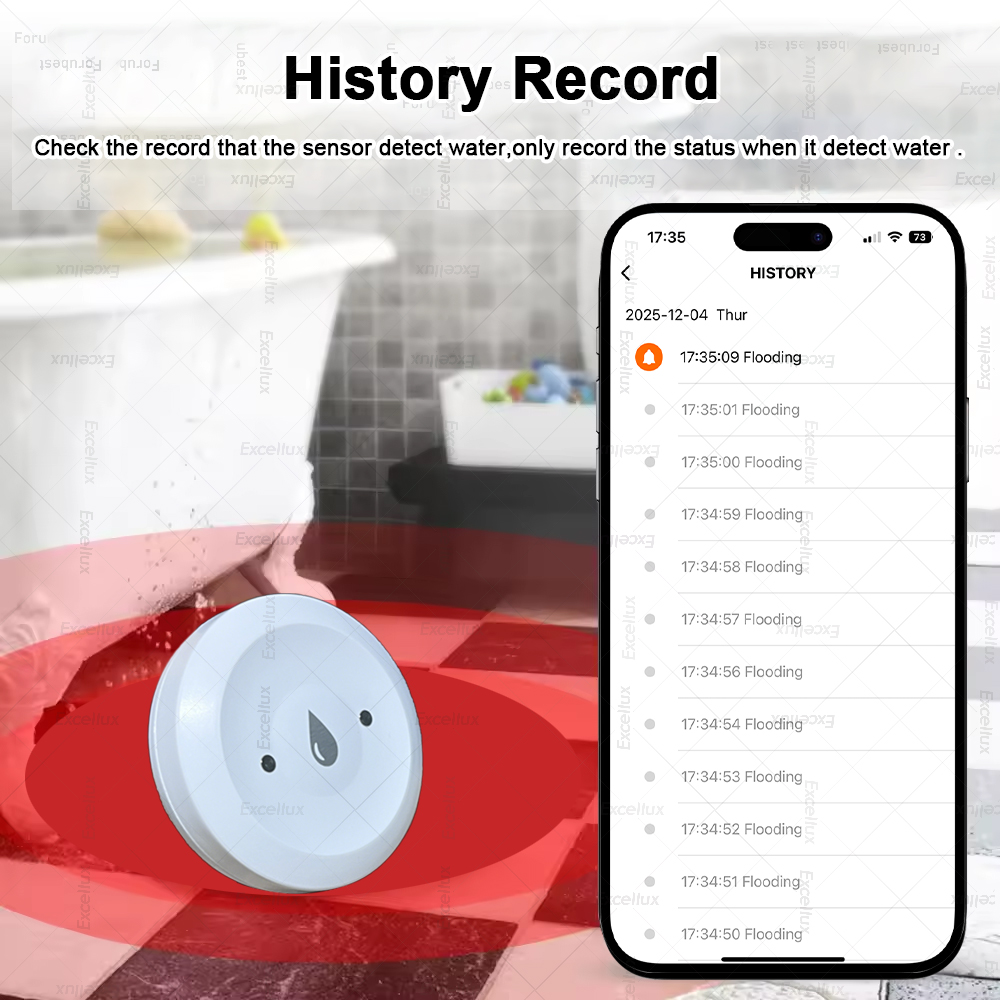 Zigbee-Detector de agua, Senso - Smart Home Features reseña y precio