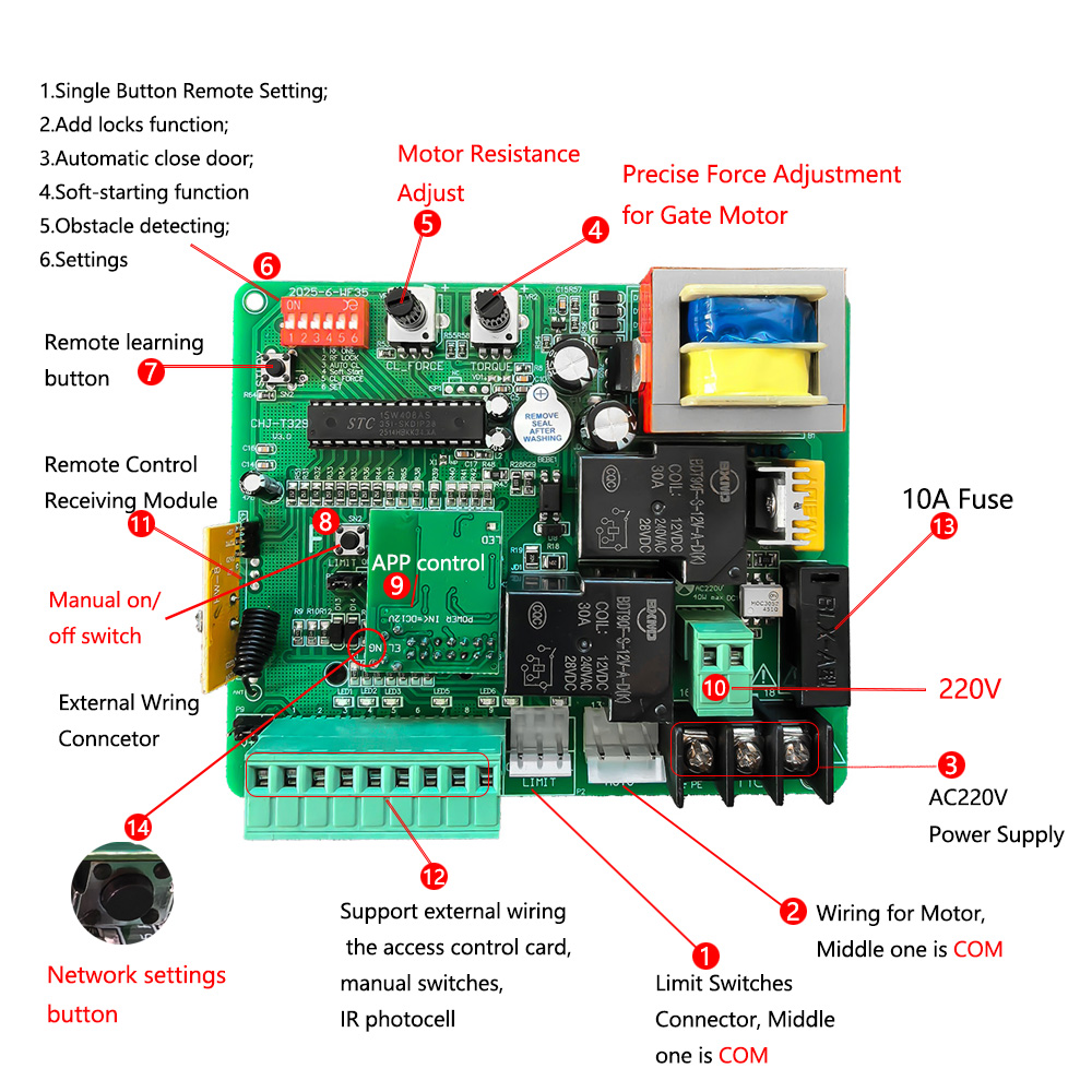Placa de Control para Motor de - Wifi Led Dimmer reseña y precio