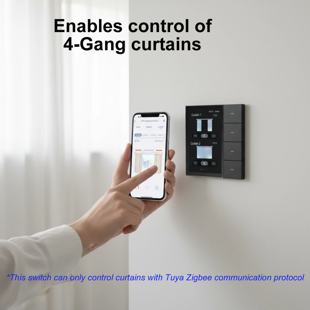 Panel Inteligente F3-pro Tuya  - Smart Home Features reseña y precio