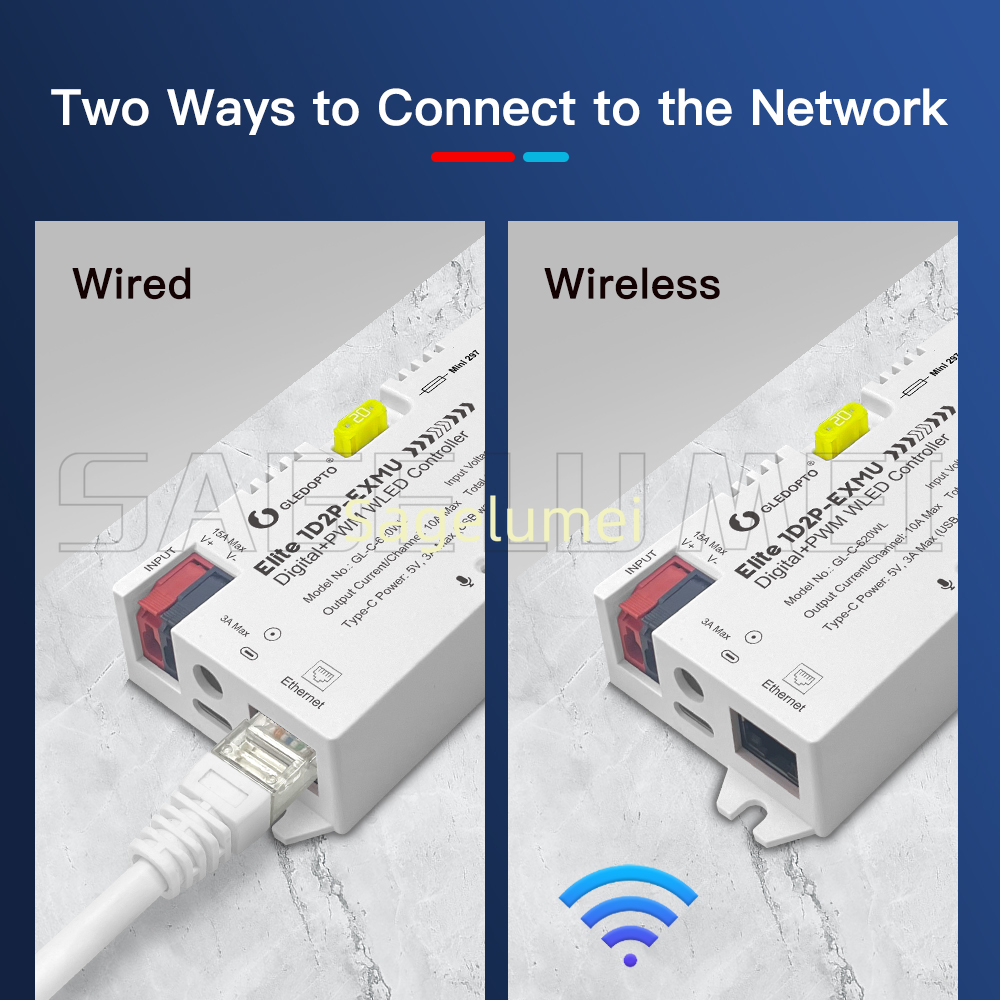 Controlador WLED Elite 1D2P-EX - Wifi Led Dimmer reseña y precio