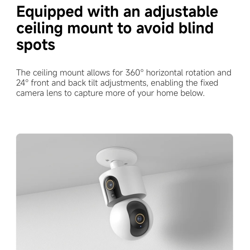 Cámara Inteligente Xiaomi C500 - Smart Home Xiaomi Devices reseña y precio