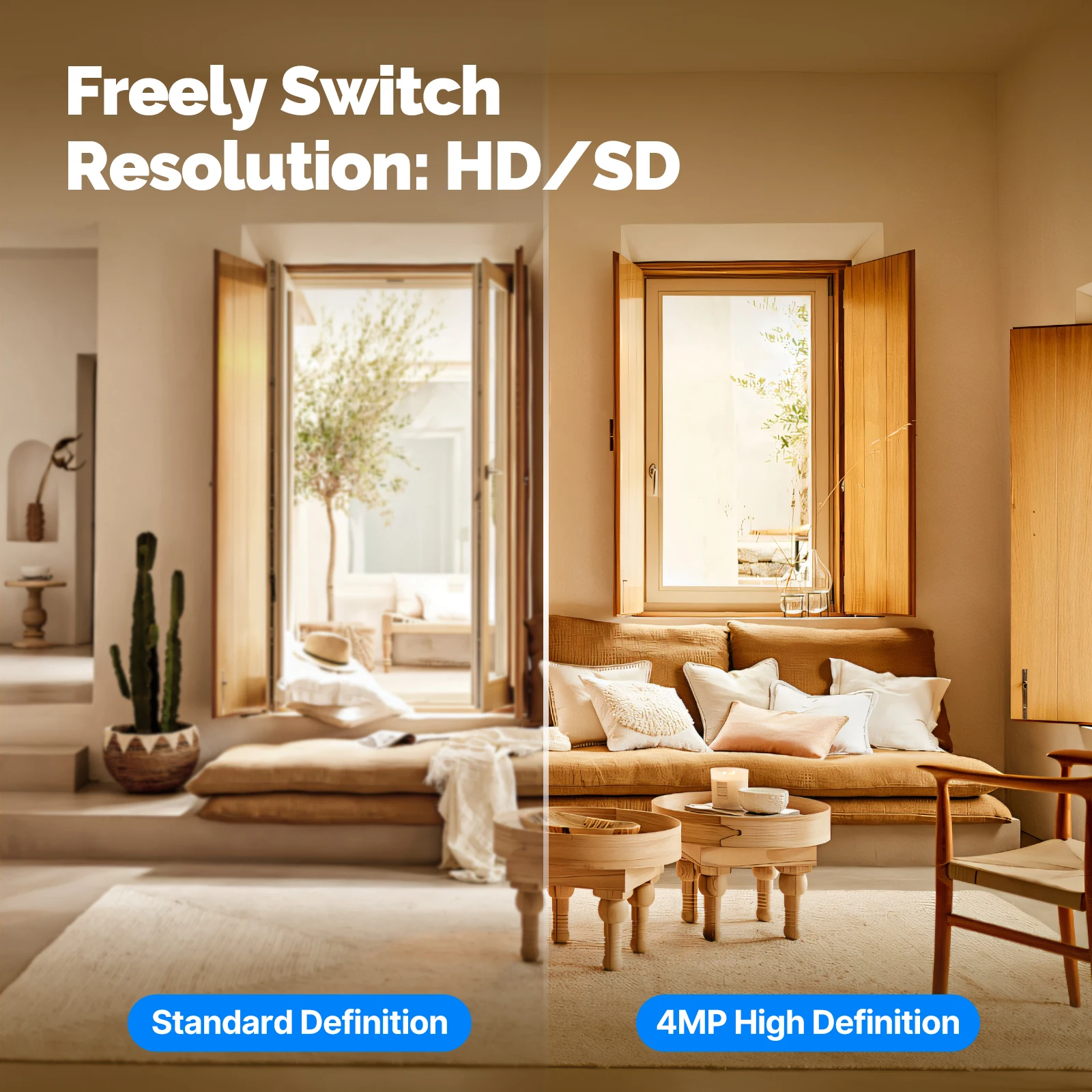 MOESTuya WiFi interior Pan/Til - Eufy Camera E220 reseña y precio