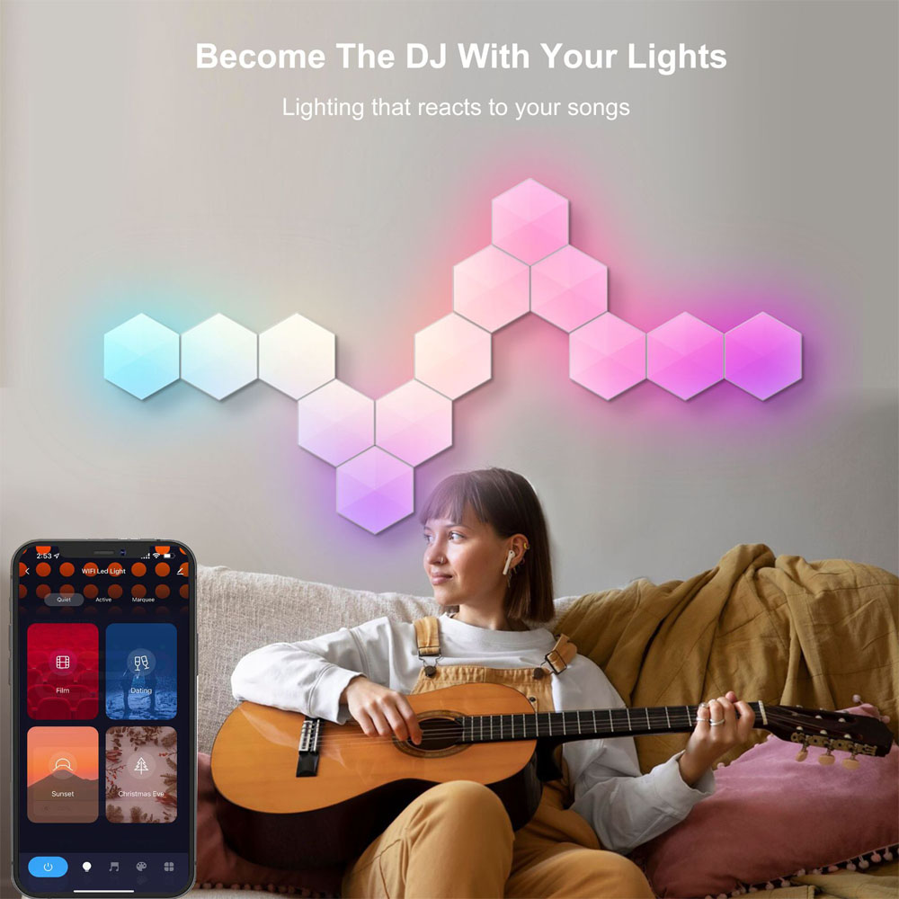 Lámpara cuántica Tuya, aplicac - Wifi Led Dimmer reseña y precio