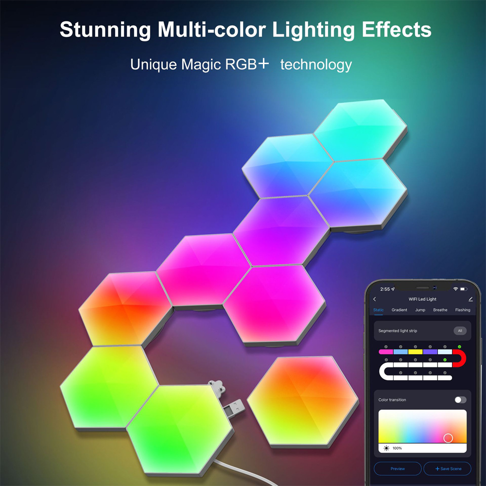 Lámpara cuántica Tuya, aplicac - Wifi Led Dimmer reseña y precio