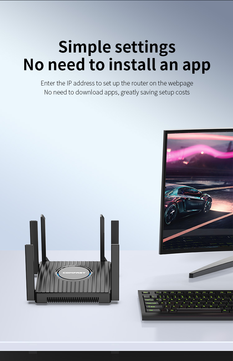 COMFAST AX3000 Router WiFi6 29 - Smart Home Dan reseña y precio