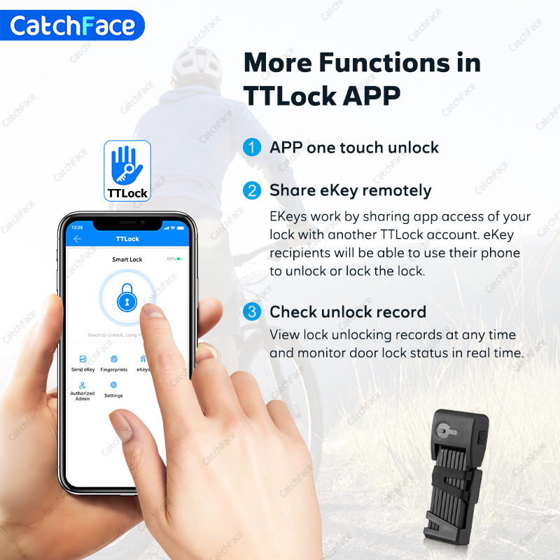 Cerradura plegable para bicicl - Smart Home Key reseña y precio