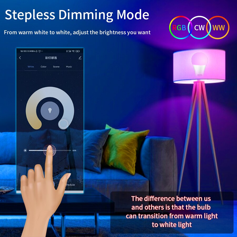 Bombilla LED Inteligente WiFi  - Wifi Led Dimmer reseña y precio