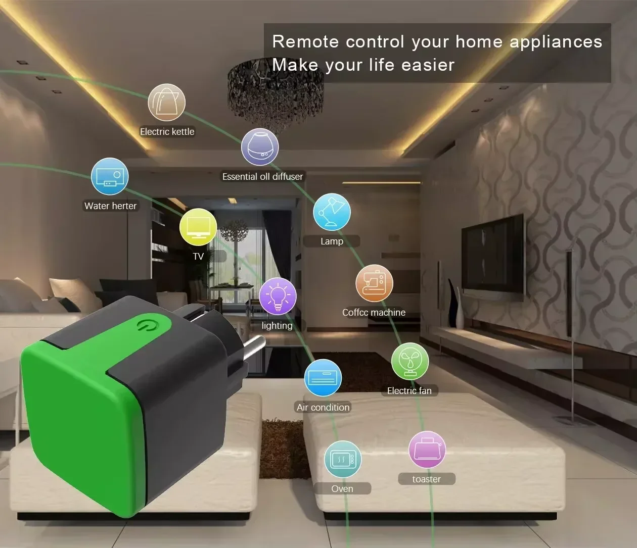 Enchufe Inteligente WiFi Tuya  - Smart Home Remote Control reseña y precio