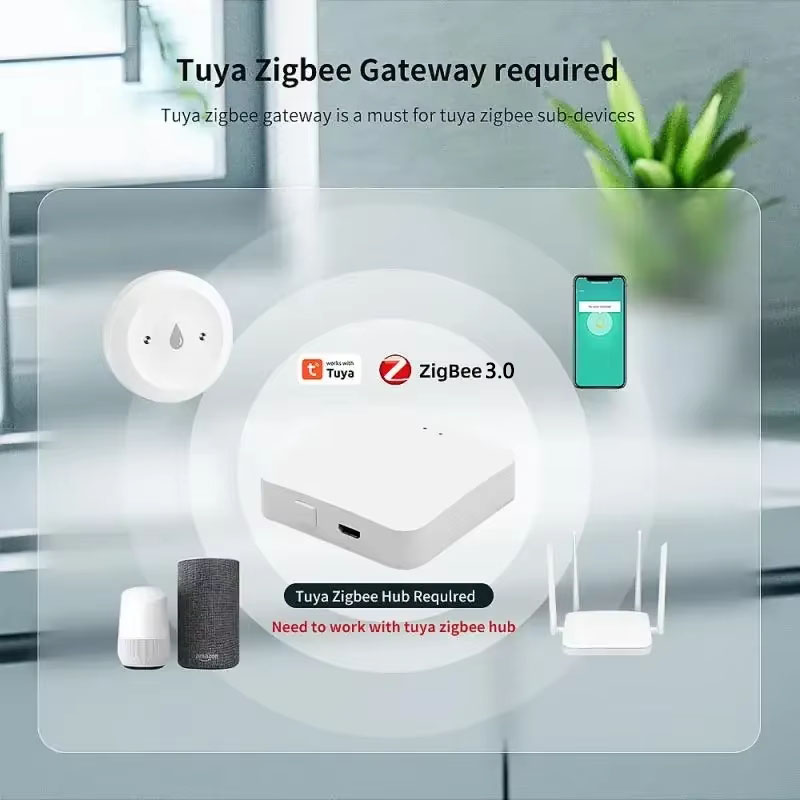 Detector de Fugas de Agua Tuya - Smart Home Features reseña y precio