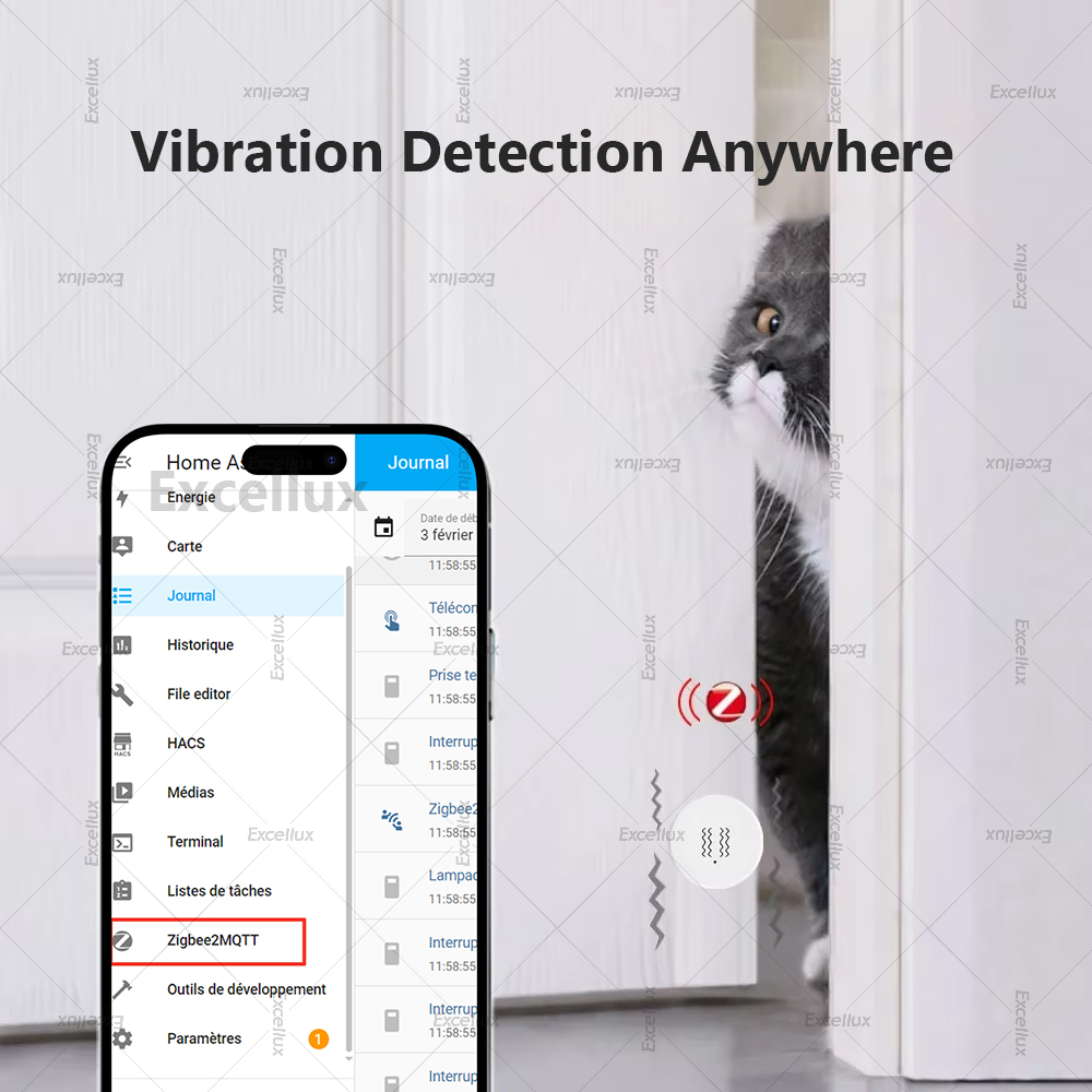 Sensor de vibración inteligent - Smart Home Features reseña y precio