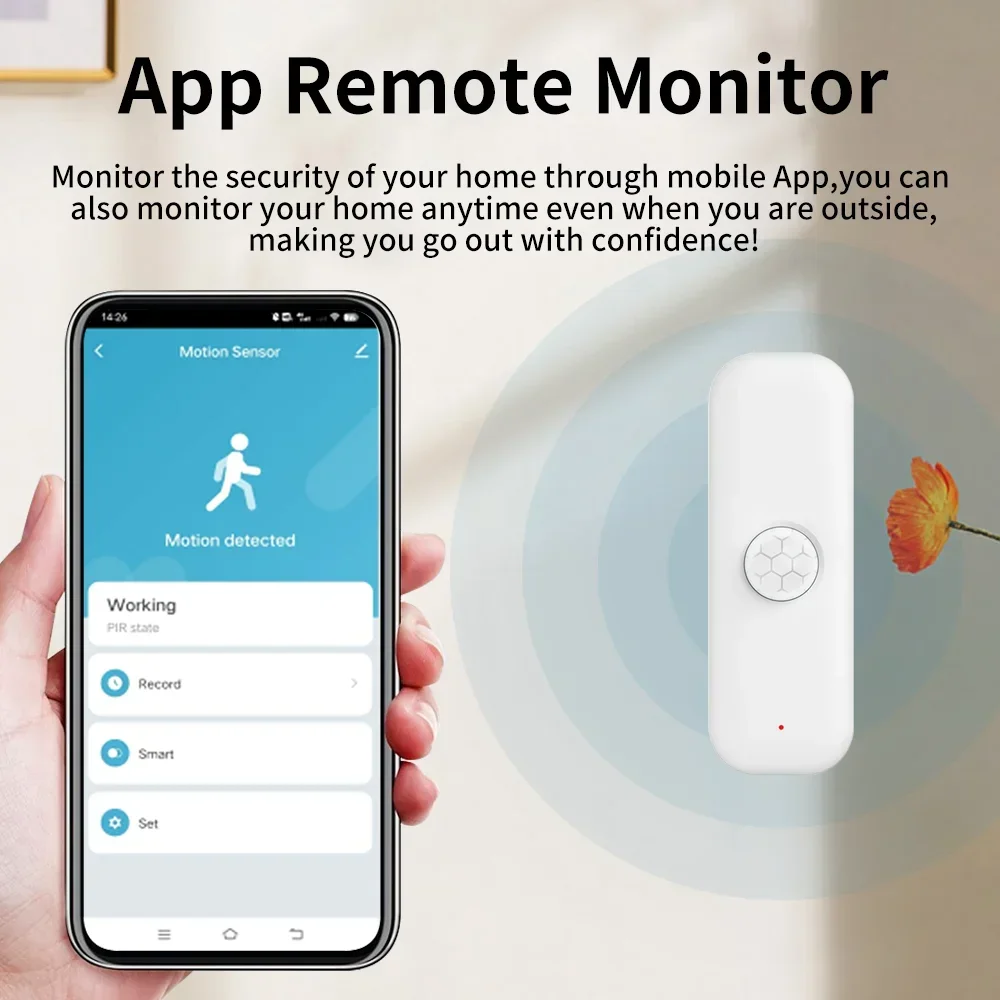 Tuya-Sensor de movimiento WiFI - Smart Home Features reseña y precio